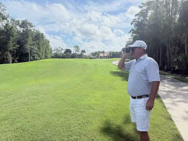 Author Testing The Accuracy Of The Bushnell Tour V6 Golf Rangefinder Author Testing The Accuracy Of The Bushnell Tour V6 Golf Rangefinder