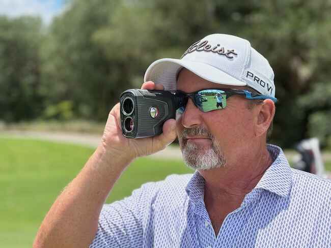 Author Testing The Bushnell Pro XE On The Golf Course Author Testing The Bushnell Pro XE On The Golf Course