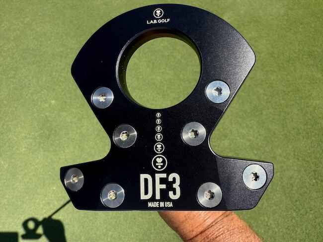 Bottom Of The LAB Golf DF3 Putter LAB Golf DF3 Putter