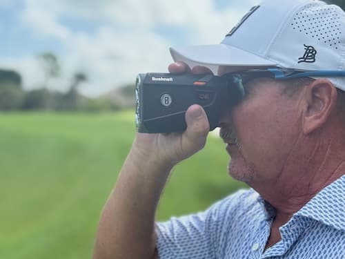 John VanDerLaan Testing The Bushnell Tour V6 Laser Rangefinder John VanDerLaan Testing The Bushnell Tour V6 Laser Rangefinder