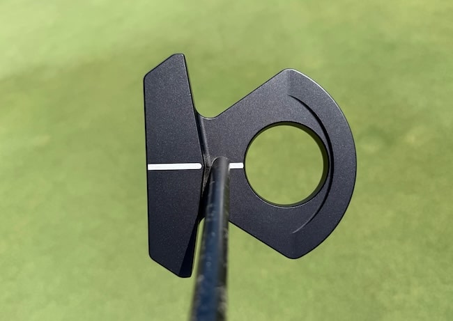 Looking Down At The LAB DF3 Putter Looking Down At The LAB DF3 Putter