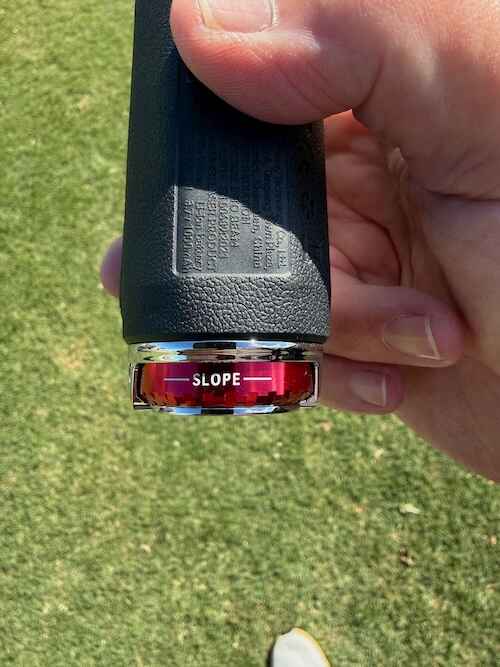 Slope Switch On The Mileseey GenePro G1 Rangefinder Slope Switch On The Mileseey GenePro G1 Rangefinder