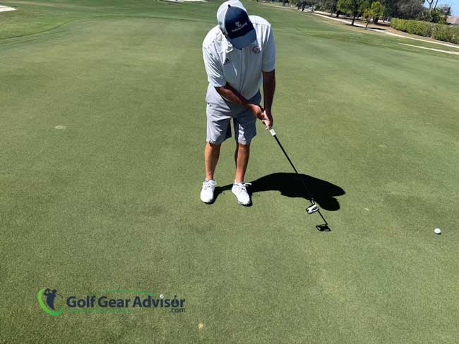 Author Testing The Taylormade Spider Tour X Putter Author Testing The Taylormade Spider Tour X Putter