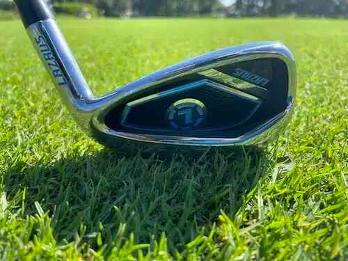 Back-Of-The-Lazrus-Premium-Golf-Iron Back View Of The Lazrus Iron