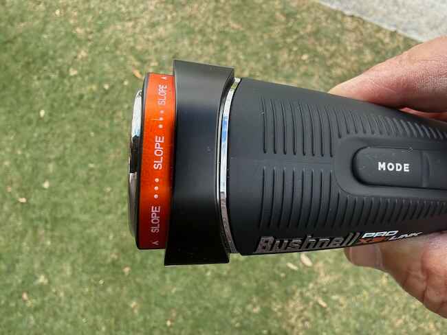 Slope Switch On Front Of Rangefinder Slope Switch On Front Of Rangefinder