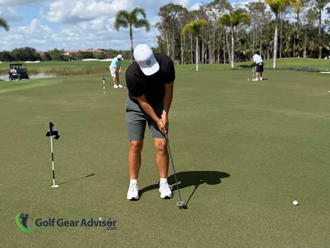 Staff Member And PGA Tour Player John VanDerLaan Testing The Scotty Cameron OC Putter Staff Member And PGA Tour Player John VanDerLaan Testing The Scotty Cameron OC Putter