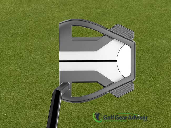 Taylormade Spider Tour X Top View Taylormade Spider Tour X Top View