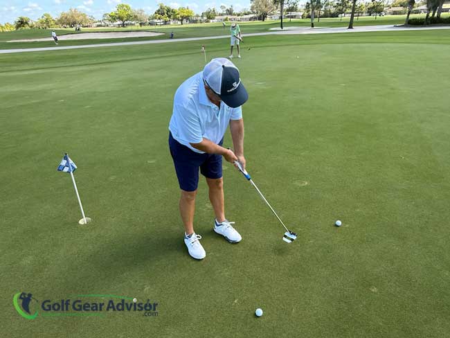 Author Testing Lag Putts With The Odyssey Ai-ONE Square 2 Square Jailbird Author Testing Lag Putts With The Odyssey Ai-ONE Square 2 Square Jailbird
