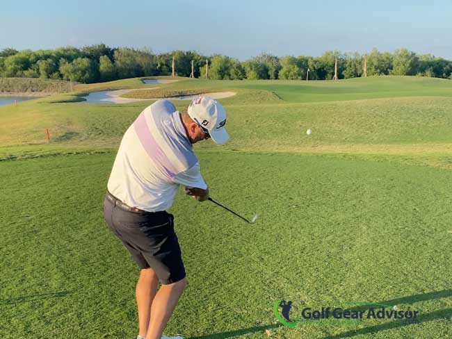 Author Testing The Cobra DS Adapt Irons On The Course Author Testing The Cobra DS Adapt Irons On The Course