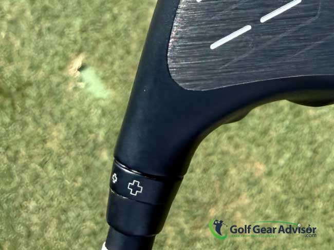 Closeup of The Trajectory Tuning 2.0 Hosel Closeup of The Trajectory Tuning 2.0 Hosel