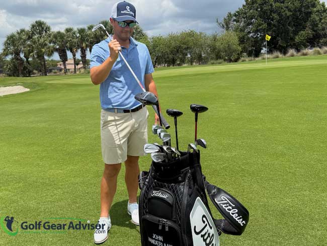 John VanDerLaan Testing The Titleist 620 CB Irons John VanDerLaan Testing The Titleist 620 CB Irons