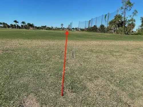 Picking A Target On The Driving Range Picking A Target On The Driving Range