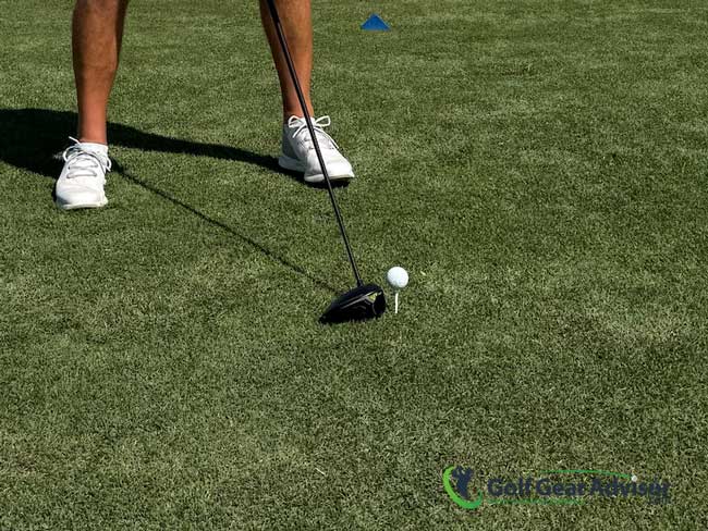 Ping G430 Driver Behind A Teed Up Golf Ball Ping G430 Driver Behind A Teed Up Golf Ball