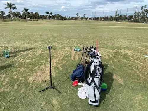 Practice Station Practice Station On The Driving Range