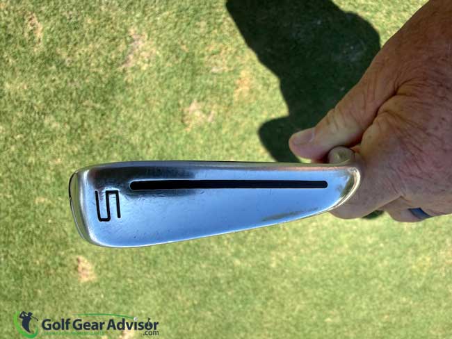 Sole Of The P790 Iron Sole Of The P790 Iron