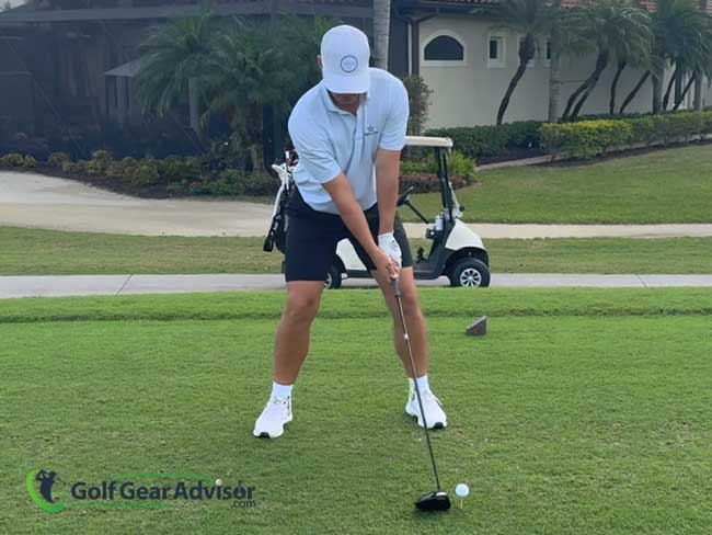 Titleist GT2 Driver At Address Titleist GT2 Driver At Address