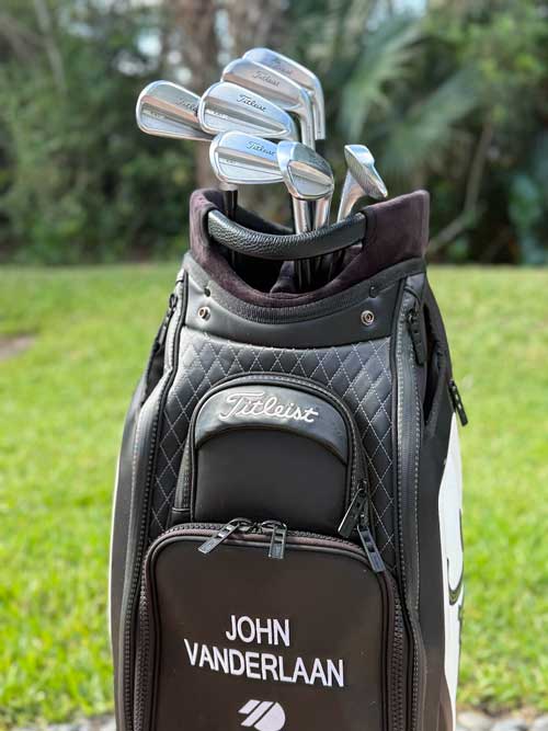 Titleist T100 Irons In My Titleist Staff Bag Titleist T100 Irons In My Titleist Staff Bag