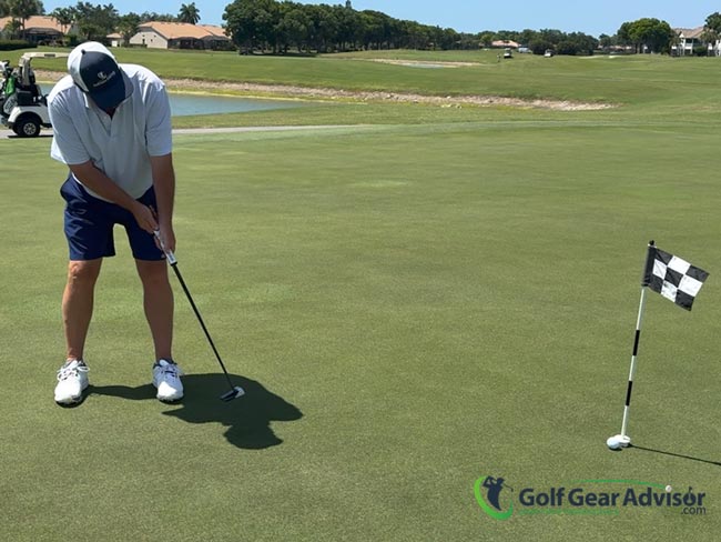 Author Making Six Foot Putts With The Taylormade Spider ZT Author Making Six Foot Putts With The Taylormade Spider ZT