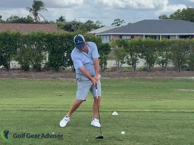 Author Testing The Ping G440 K Driver On The Golf Course Author Testing The Ping G440 K Driver On The Golf Course