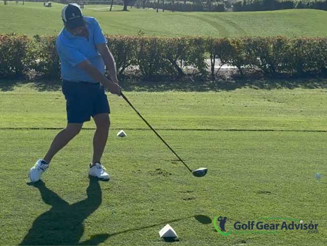 Author Testing The Sound And Feel Of The Taylormade Sim2 Max Author Testing The Sound And Feel Of The Taylormade Sim2 Max Driver