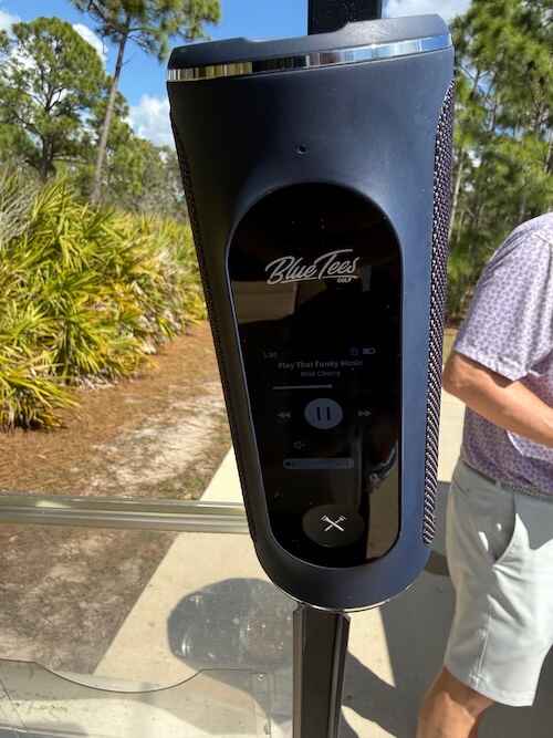 Blue Tees Player+ GPS Speaker Blue Tees Player+ GPS Speaker
