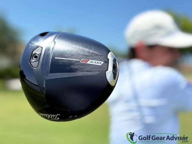 Closeup Of The Titleist GTS Driver During Testing Closeup Of The Titleist GTS Driver During Testing
