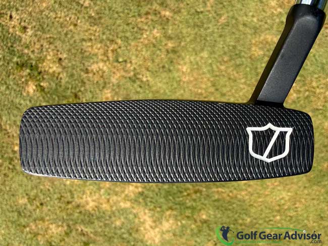 Double Milled Face On The Wilson Infinite Buckingham Putter Double Milled Face On The Wilson Infinite Buckingham Putter