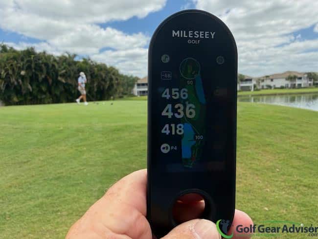 Front Middle And Back Numbers On The Handheld GPS Unit Front Middle And Back Numbers On The Handheld GPS Unit