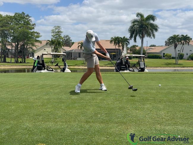 PGA Tour Player John VanDerLaan Testing The Titleist GTS2 Driver PGA Tour Player John VanDerLaan Testing The Titleist GTS2 Driver