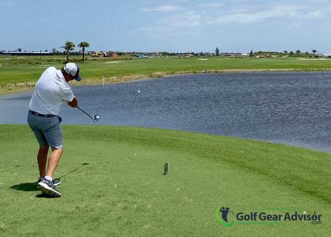 Testing The Taylormade Sim Driver At The National At Ave Maria Testing The Taylormade Sim Driver At The National At Ave Maria