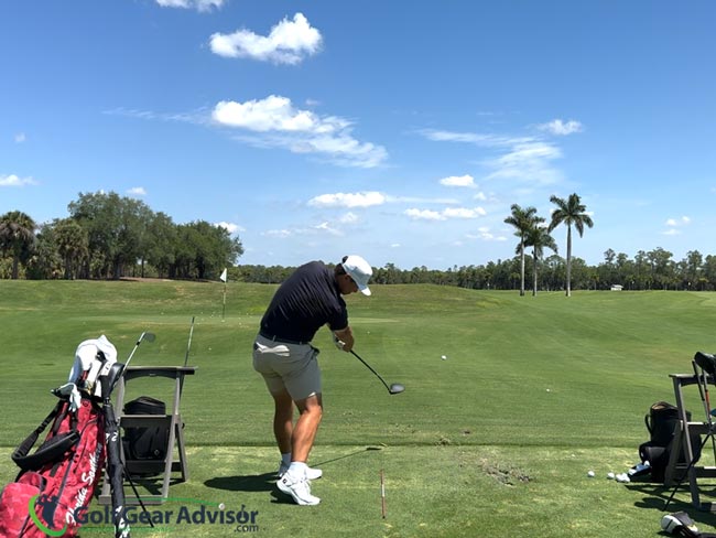 PGA Tour Player John VanDerLaan Testing The Pinemeadow PGX Driver PGA Tour Player John VanDerLaan Testing The Pinemeadow PGX Driver