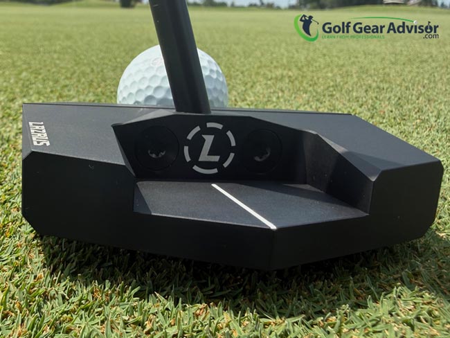 Lazrus Zero Torque Putter At Address Lazrus Zero Torque Putter At Address